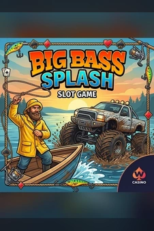 Big Bass Splash pokie poster